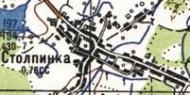 Топографічна карта Стовпинка