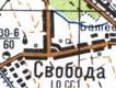 Topographic map of Svoboda