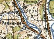 Топографічна карта Репинного