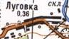 Топографическая карта Луговки