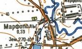 Топографическая карта Марфополя