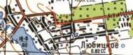 Топографічна карта Любицького