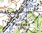 Топографічна карта Ріп'янка