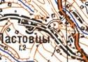 Топографічна карта Ластівців