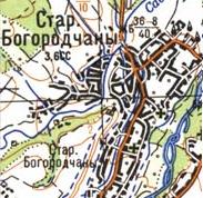 Topographic map of Stari Bogorodchany