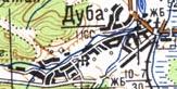 Топографічна карта Дбої