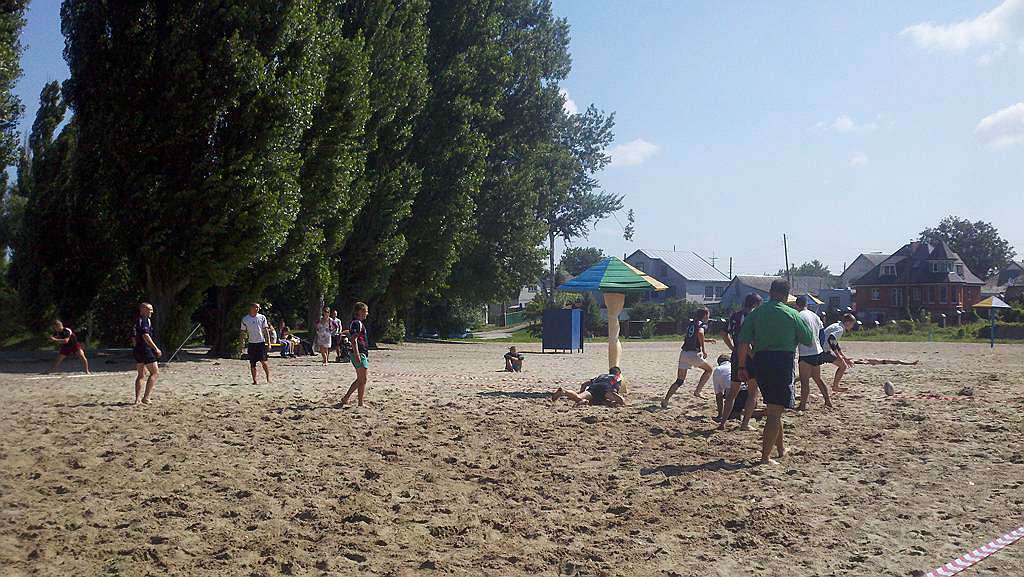 В Миргороді пройшов турнір з пляжного регбі  - Ян Поляева