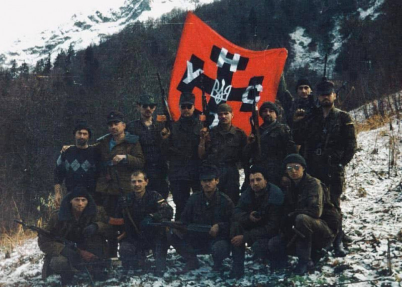 «Правий сектор» щиро вітає побратимів з УНА-У - Валентин Щокін