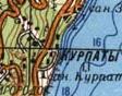 Топографічна карта Курпатів