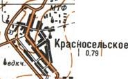 Topographic map of Krasnosilske