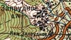 Topographic map of Zaprudne