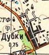 Топографічна карта Дубок