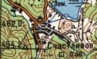 Topographic map of Schaslyve