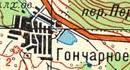 Топографічна карта Гончарного