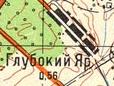 Topographic map of Glybokyy Jar