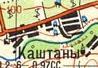 Топографічна карта Каштанів