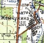 Топографічна карта Жемчужиної