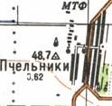 Топографічна карта Пчільниок