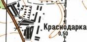 Topographic map of Krasnodarka