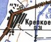 Топографічна карта Кріпкого