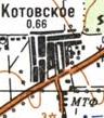 Топографічна карта Котовського