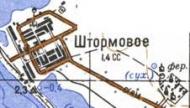 Топографічна карта Штормового