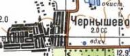 Topographic map of Chernyshove
