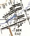 Топографічна карта Гайка