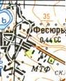 Топографічна карта Фесюрів