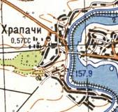 Topographic map of Khrapachi
