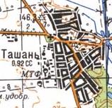 Topographic map of Tashan