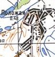 Топографічна карта Положаїв