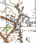 Topographic map of Ozera