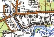Топографічна карта Ораного