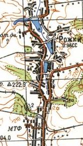 Topographic map of Rizhky
