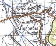 Topographic map of Pogreby