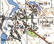 Топографічна карта Торчиці