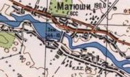 Топографічна карта Матюшів