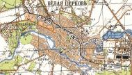 Topographic map of Bila Tserkva