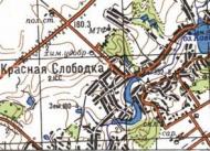 Topographic map of Krasna Slobidka