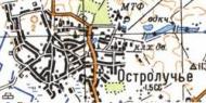 Топографічна карта Гостролуччя