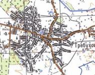 Топографічна карта Требухового
