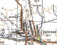 Topographic map of Gruzke