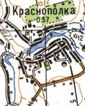 Topographic map of Krasnopilka