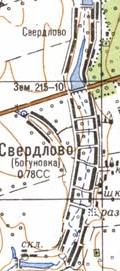 Topographic map of Sverdlove