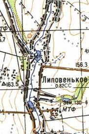 Topographic map of Lypovenke
