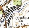 Topographic map of Pidhaitsi