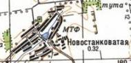 Topographic map of Novostankuvata