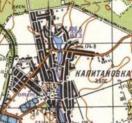 Topographic map of Kapitanivka