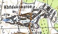 Топографічна карта Копенкуватого
